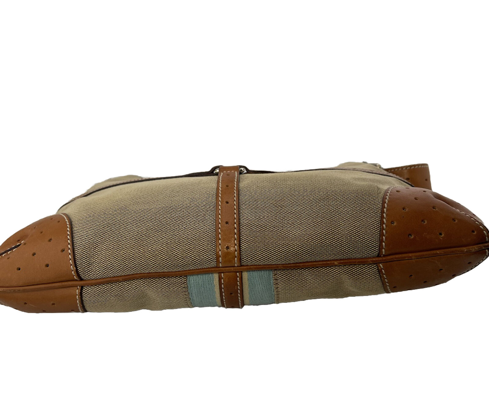 Gucci Sherry Line Web Canvas Reins Shoulder Bag - Image 4